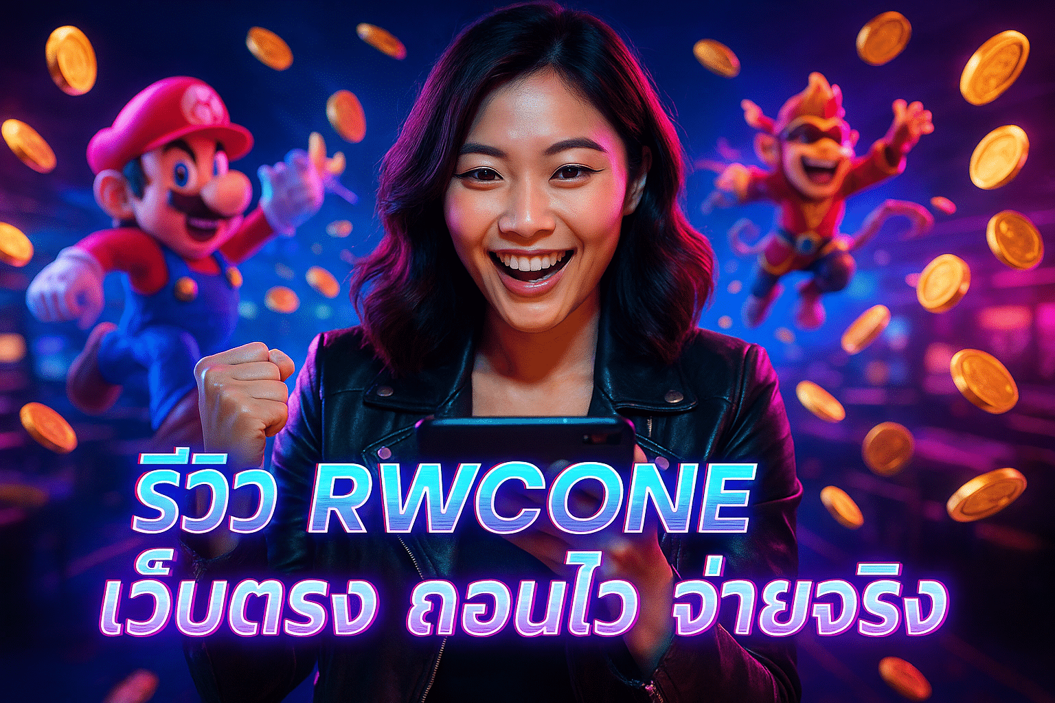 รีวิว RWCONE เว็บตรง ถอนไว จ่ายจริง