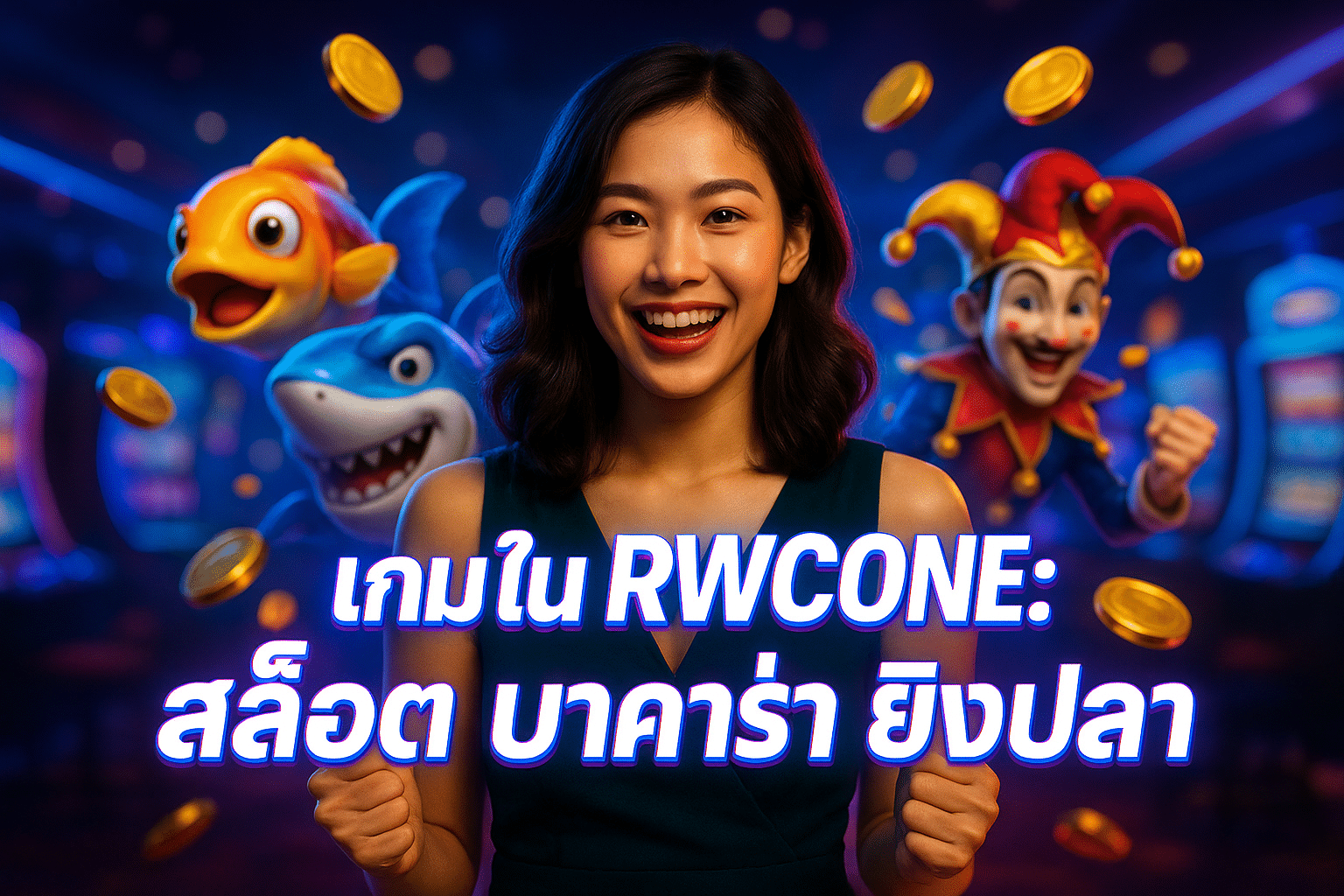 เกมใน RWCONE: สล็อต บาคาร่า ยิงปลา