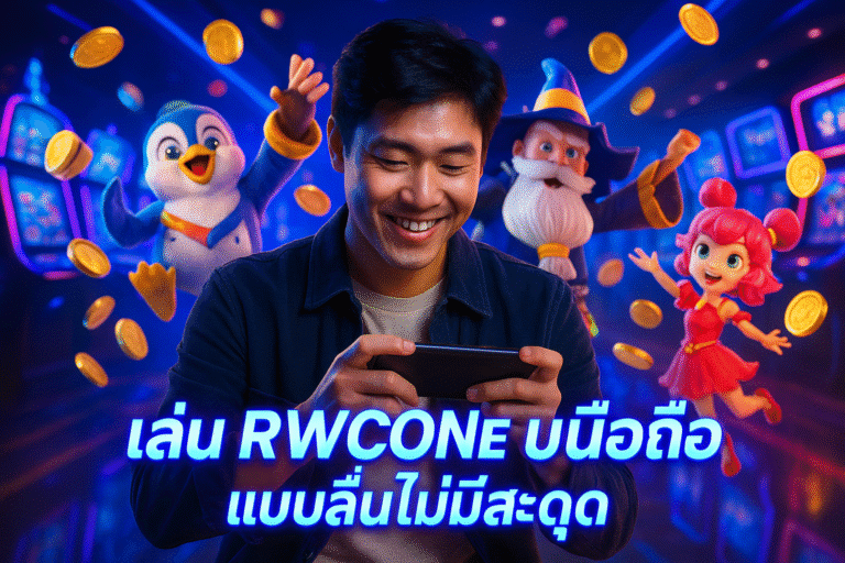 เล่น RWCONE บนมือถือ แบบลื่นไม่มีสะดุด