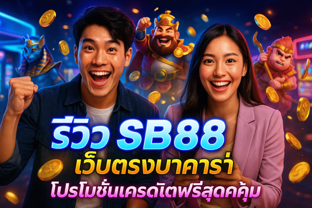 รีวิว SB88 เว็บตรงบาคาร่า โปรโมชั่นเครดิตฟรีสุดคุ้ม