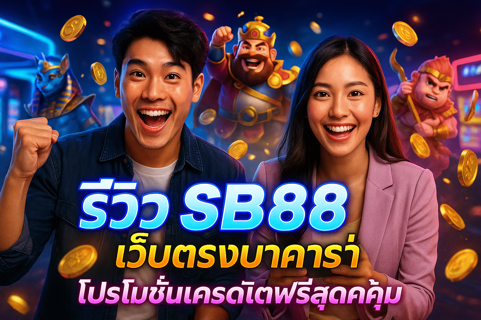 รีวิว SB88 เว็บตรงบาคาร่า โปรโมชั่นเครดิตฟรีสุดคุ้ม