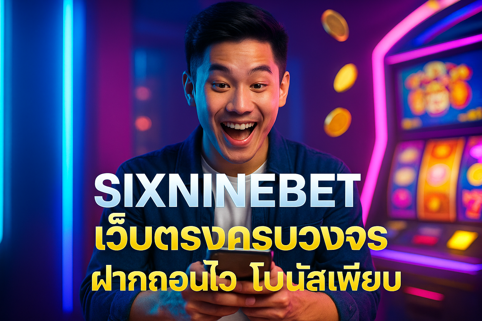 SIXNINEBET เว็บตรงครบวงจร ฝากถอนไว โบนัสเพียบ