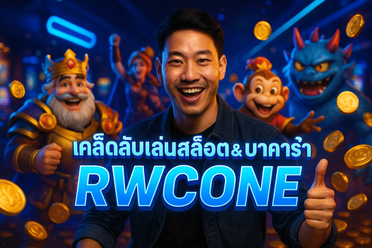 เคล็ดลับเล่นสล็อต & บาคาร่าใน RWCONE